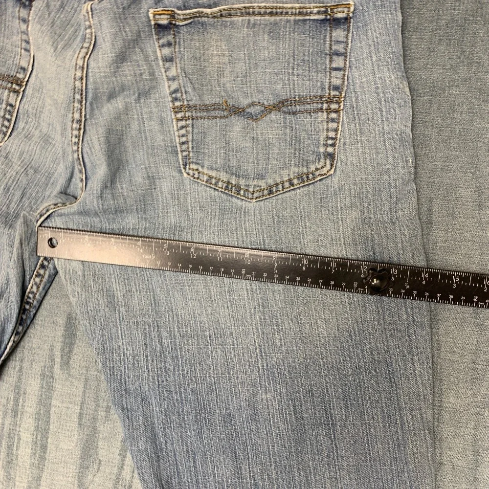 Denizen From Levi's 285 Straight Jeans Men 38x34 Blue Denim Relaxed Fit 5 Pocket